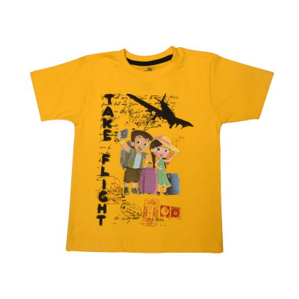 Chhota BheemGraphic Printed Regular T-Shirt