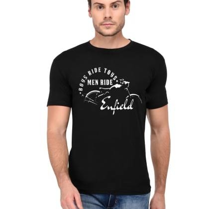 Trends TowerMen Ride - Black Printed T-Shirt MTS-SKU-16