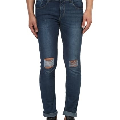 EstroloKnee Ripped Narrow Fit Jeans