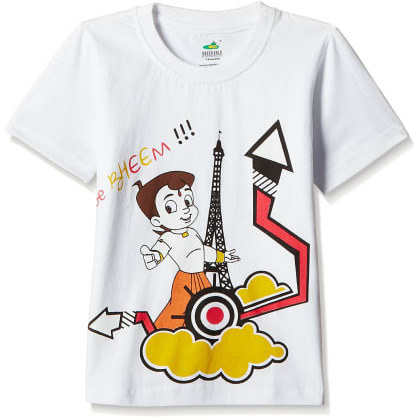 Chhota BheemWhite T-Shirt