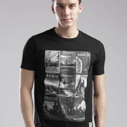 HubberholmeMulticolour Regular Fit T-Shirt