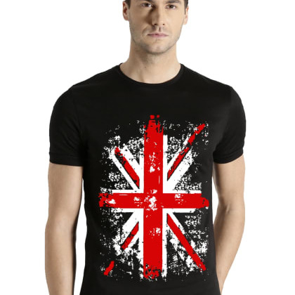ADROBlack UK Flag T-Shir