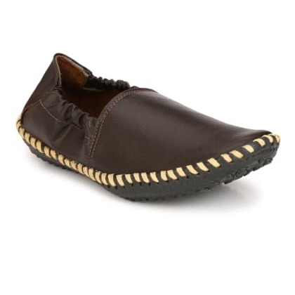 Eego ItalyBrown Synthetic Leather Loafers OFZ-SCO-84