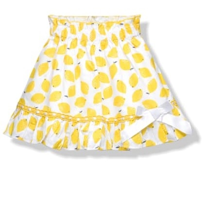 YOUNG BIRDSLemon Print Skirt