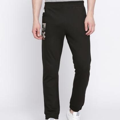 HubberholmeBlack Track Pants  MJSB-SKU-25