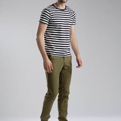 HubberholmeKhaki Joggers MJSB-SKU-5