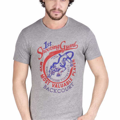 Adamo LondonMen's Graphic Print Slim Fit Tee OFZ-SCO-103