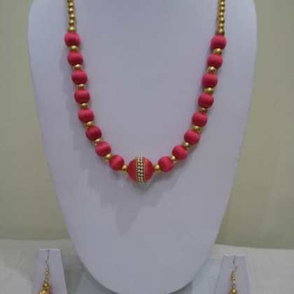 RAINBOWChandbali Necklace With Jhumka & Bangles FAC-SCO-19