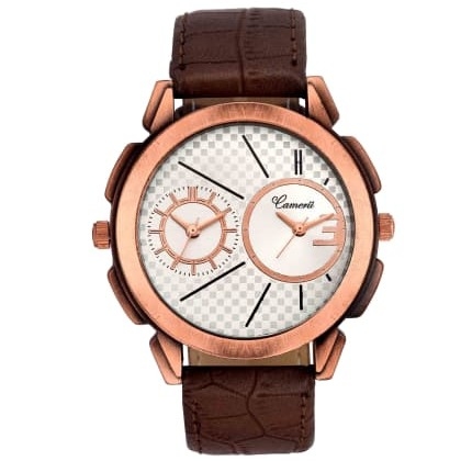 CameriiElegance Silver Dial Wrist Watch Men-Acc-05