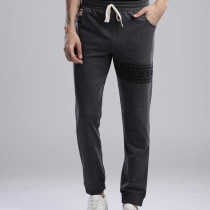 HubberholmeDark Grey Track Pants MJSB-SKU-29