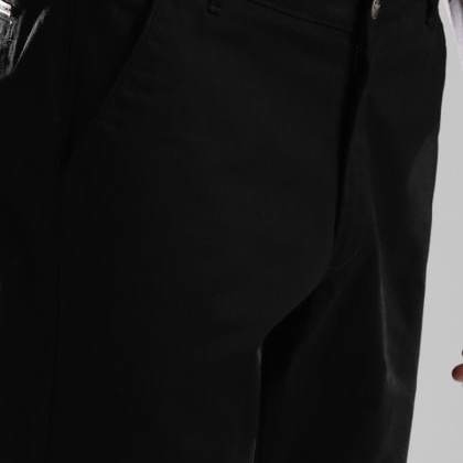 HubberholmeBlack Slim Fit Trousers