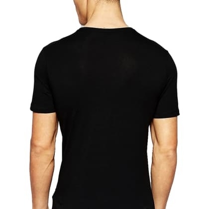ADROBlack Biker Half Sleeve T-Shirt