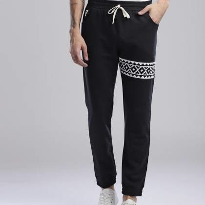 HubberholmeBlack Track Pants  MJSB-SKU-28
