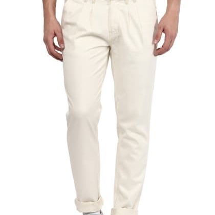 ATORSeWhite Pleated Trousers
