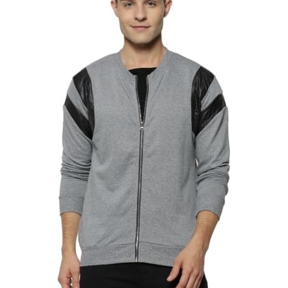 Campus SutraGrey Full Sleeve Jacket