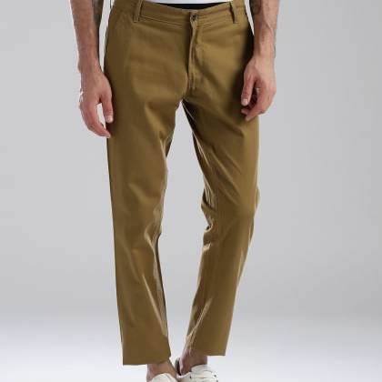 HubberholmeBrown Slim Fit Trousers