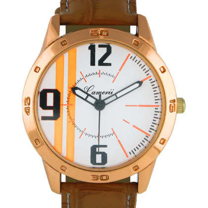 CameriiElegance White Dial Wrist Watch  Men-Acc-08