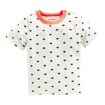 Crayon FlakesOff White Printed T-Shirt