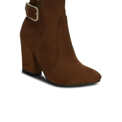 Get GlamrCallaway Ankle Boots wmb-sku-9