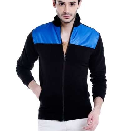 Campus SutraBlack Casual Jacket