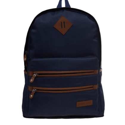 BagsRus18 Liter Navy Blue 15.6 Inch Laptop Backpack Travel Bag SKU-PAC-01