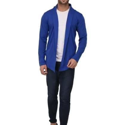 RIGORoyal Blue Open Long Cardigan