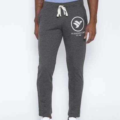 HubberholmeGrey Slim Fit Applique Jogger MJSB-SKU-33