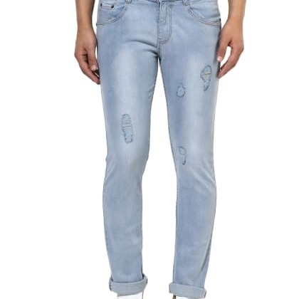 EstroloMildly Distressed Narrow Fit Jeans