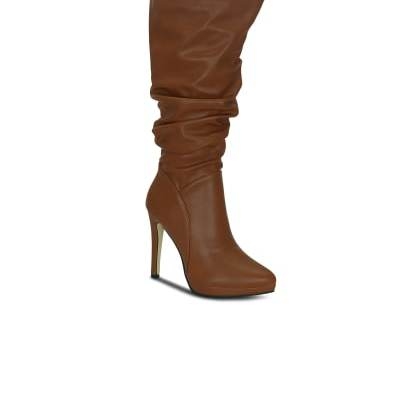 KielzTan Synthetic Boots wmb-sku-3