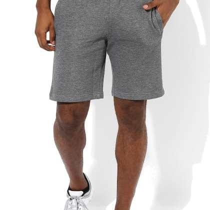 SilvertraqMelange Fleece Shorts MJSB-SKU-104