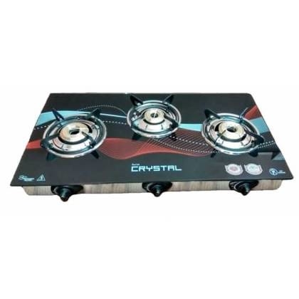Surya Crystal3 Burner Automatic Gas Stove OFZ-SCO-40