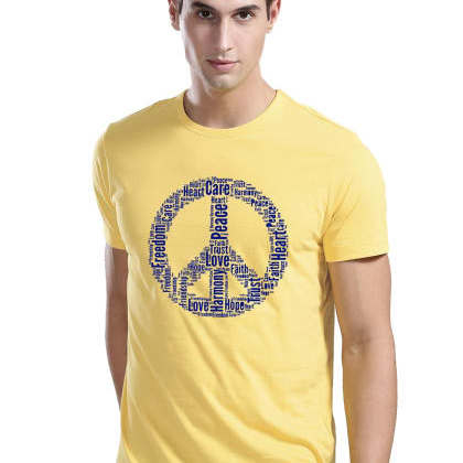 ADROPeace Design Printed T-Shirt MTS-SKU-44