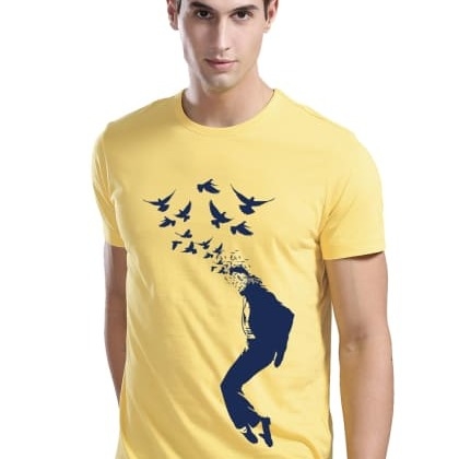 ADROMichel Jackson Dance Printed T-Shirt MTS-SKU-47