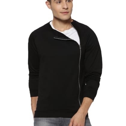 Campus SutraBlack Full Sleeve Jacket