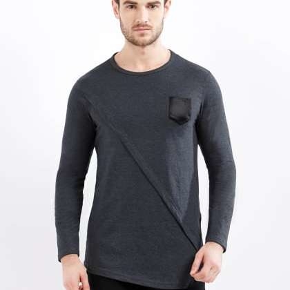 ManiacCharcoal Self Designed Round Neck T-Shirt