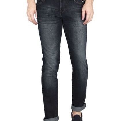 RAA JEANSBlue Lycra Denim Jeans