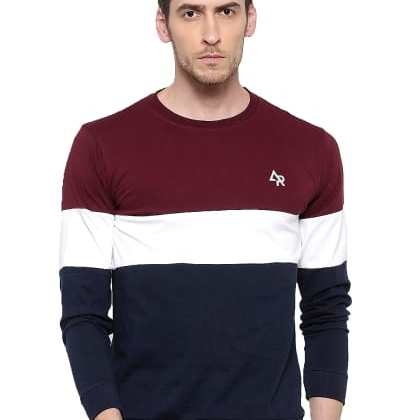 ADROMulticolor Full Sleeve T-Shirt MTS-SKU-27