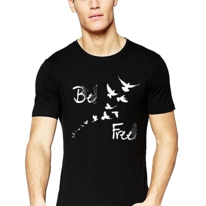 ADROBlack Be Free T-Shirt