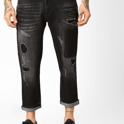Adamo LondonDenim With Patches