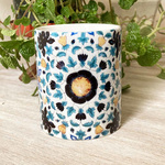 MUGS - Amer Fort - painted medallion, detail