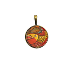 Art pendant - Kalighta Pat - Machcher Biye