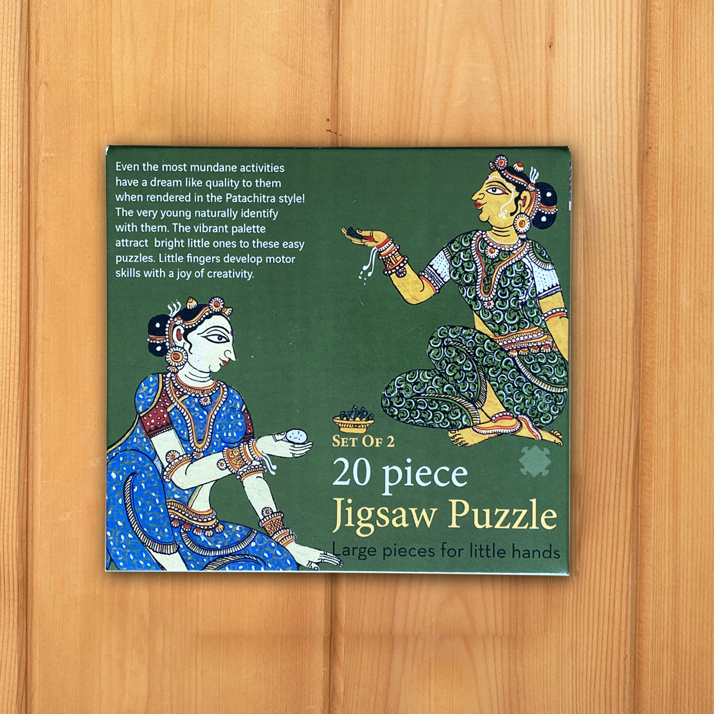 JIGSAW PUZZLE 20 PC - Patachitra Ladies