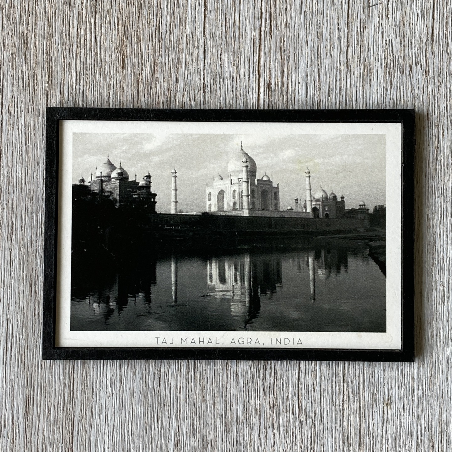 FRIDGE MAGNET FRAME - Taj Mahal Horizontal - Wide