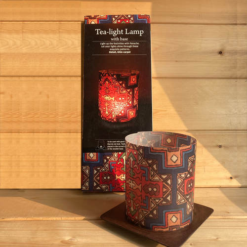 Tea- Light Lamp - Aari Carpet detail