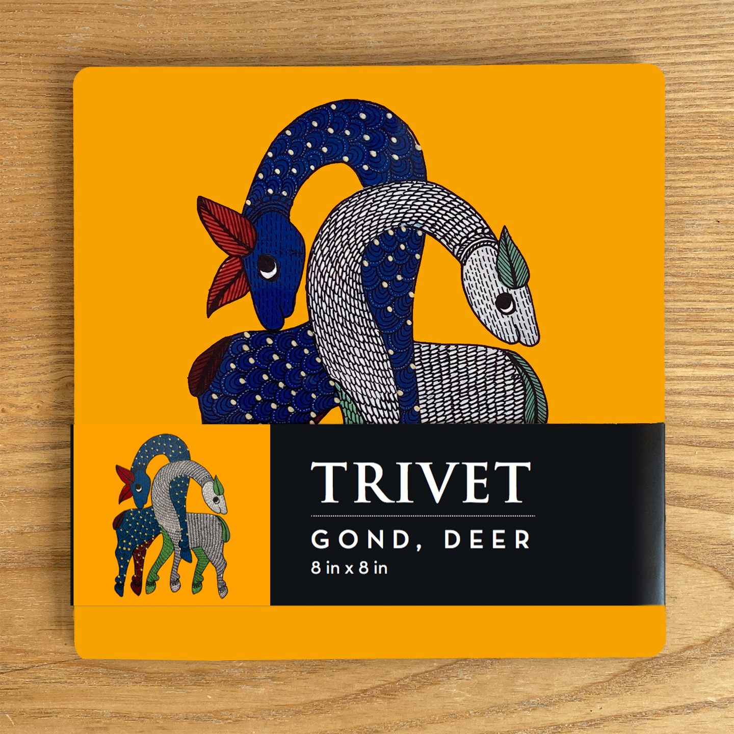 Trivet - Gond Deer
