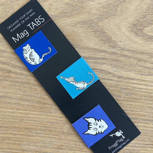 MAG TABS - Blue Cats