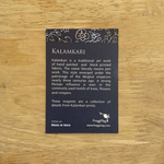 FRIDGE MAGNET SET OF 4-KALAMKARI