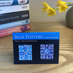 BOOK MARKS SET OF 2 - Blue Pottery