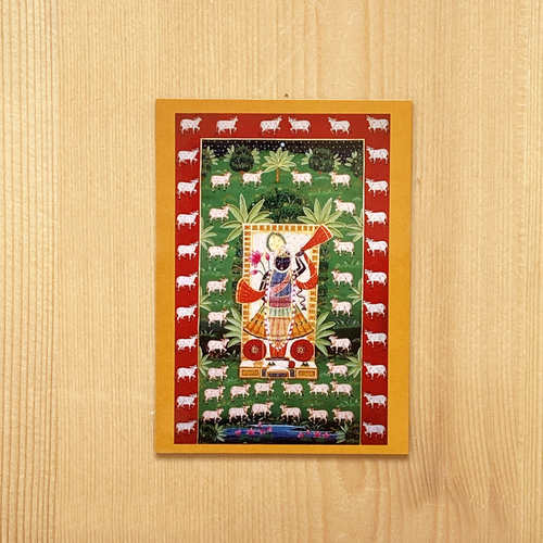Folk Art Magnet - Rajasthan _ Amer Ganesh Pol