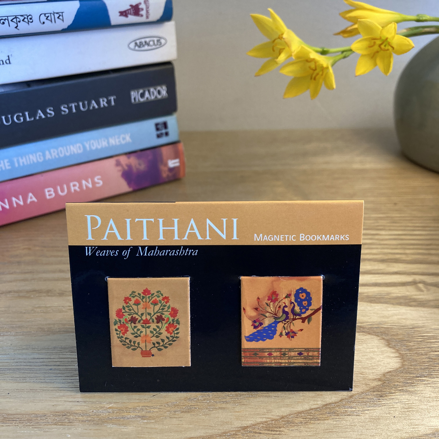 BOOK MARKS SET OF 2 - Paithani